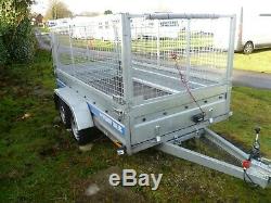 Twin Axle Cage Trailer 10 X 5 Ft With Whinch