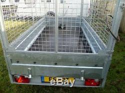 Twin Axle Cage Trailer 10 X 5 Ft With Whinch