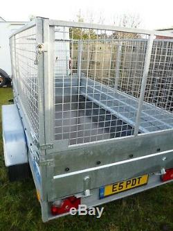 Twin Axle Cage Trailer 10 X 5 Ft With Whinch