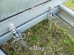 Twin Axle Cage Trailer 10 X 5 Ft With Whinch