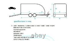 Twin Axle Car Race / #Motorcycles / ATV Braked trailer 2019 No VAT