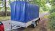 Twin Axle Car Trailer With Canopy 750kg
