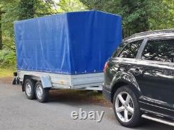 Twin Axle Car Trailer With Canopy 750kg