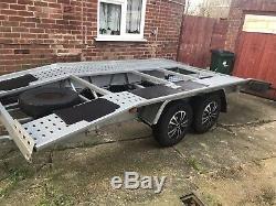 Twin Axle Car Transporter Trailer