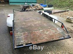 Twin Axle Car Transporter Trailer Flatbed