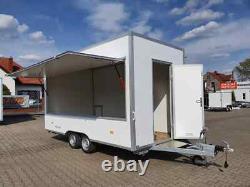 Twin Axle Catering Food truck Burger Van trailer