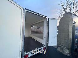 Twin Axle Catering/Food truck/ Burger Van trailer 3.61m x 1.51m x 2.1m 2000KG