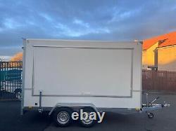 Twin Axle Catering/Food truck/ Burger Van trailer 3.61m x 1.51m x 2.1m 2000KG