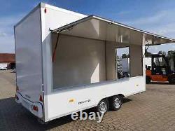 Twin Axle Catering Food truck Burger Van trailer 4m x 2.1m x 2.3m