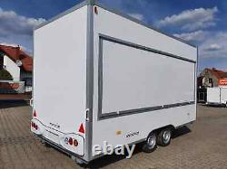 Twin Axle Catering Food truck Burger Van trailer 4m x 2.1m x 2.3m