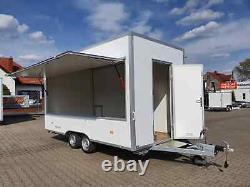 Twin Axle Catering Food truck Burger Van trailer 4m x 2.1m x 2.3m