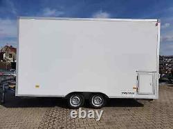 Twin Axle Catering Food truck Burger Van trailer 4m x 2.1m x 2.3m