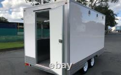 Twin Axle Catering Food truck Burger Van trailer 5m x 2.1m x 2.3m