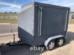 Twin Axle Cheap Catering Trailer With Roller Shutter Door Good Box To Start P/X