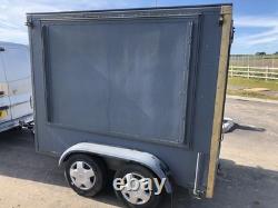 Twin Axle Cheap Catering Trailer With Roller Shutter Door Good Box To Start P/X