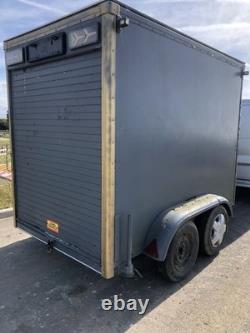 Twin Axle Cheap Catering Trailer With Roller Shutter Door Good Box To Start P/X
