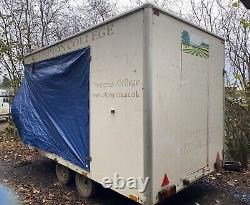 Twin Axle Ex. Hospitality Box Trailer For Conversion