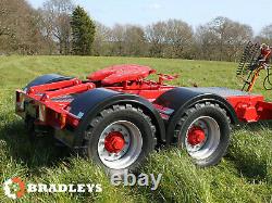 Twin Axle Fifth Wheel Trailer Dolly for arctic lorry commercial spec 5th wheel