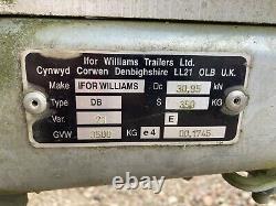 Twin Axle GD85 Ifor Williams Trailer