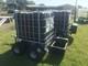 Twin Axle Ibc Trailer Atv Livestock Equestrian Water Feeder