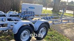 Twin Axle Knott Gmb Eggstätt Galvanised Boat Trailer Expanding to 10m OFFERS