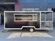 Twin Axle Mobile Food Trailer With Porch Catering Unit / Coffee / Bar Van/bbq