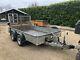 Twin-axle Plant Digger Trailer With Ramp & Winch Similar To Ifor / Indespension