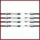 Twin Axle Stainless Steel Brake Cable Kit For Ifor Williams Trailer Bv106g
