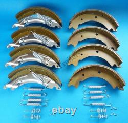 Twin Axle Set of 203x40mm Trailer Brake Shoes for Knott Indespension Brian James