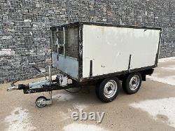 Twin Axle Tipping Trailer 7x4 Project Spares Repairs Box Off Road Camping