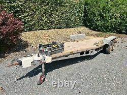 Twin Axle Trailer Based on a Caravan Galvanised Chassis