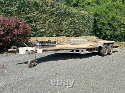 Twin Axle Trailer Based on a Caravan Galvanised Chassis