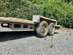 Twin Axle Trailer Based on a Caravan Galvanised Chassis