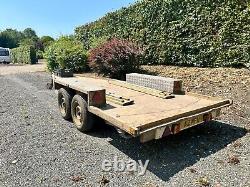 Twin Axle Trailer Based on a Caravan Galvanised Chassis