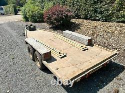 Twin Axle Trailer Based on a Caravan Galvanised Chassis