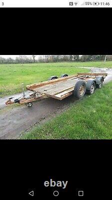 Twin Axle car transporter trailer 2600kg