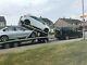 Twin (double) Car Transporter Trailer Tripple Axle @swap For Box Trailer And £ @