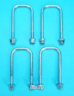 Twin Leaf Spring Axle U Bolts & Bump Stop & Clamp Base for Ifor Williams Trailer