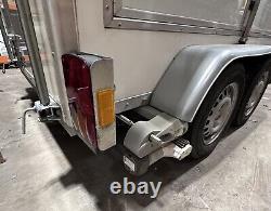 Twin axle, 1700 GVW Braked exhibition trailer, market stall frame, motor movers