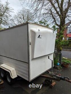 Twin axle AJC box trailer