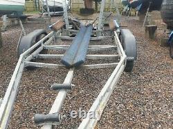 Twin axle Boat bunked trailer