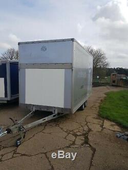 Twin axle Luton Box trailer