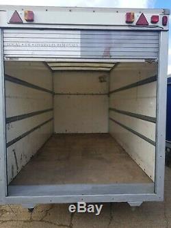 Twin axle Luton Box trailer