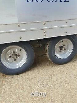 Twin axle Luton Box trailer