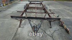 Twin axle Trailer chassis 19x7.5ft