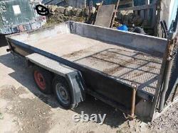 Twin axle bateson galvanized trailer