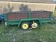 Twin Axle Box Trailer Used