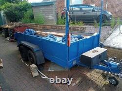 Twin axle builders trailer 10x4 3500kg