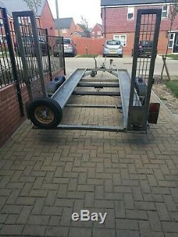 Twin axle car Transporter Trailer 14ft