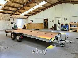 Twin axle car trailer